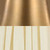 Hand-Rubbed Antique Brass / Silk Pleated