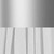 Polished Nickel / Silk Pleated