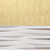 Satin Brass / Chalk Wicker