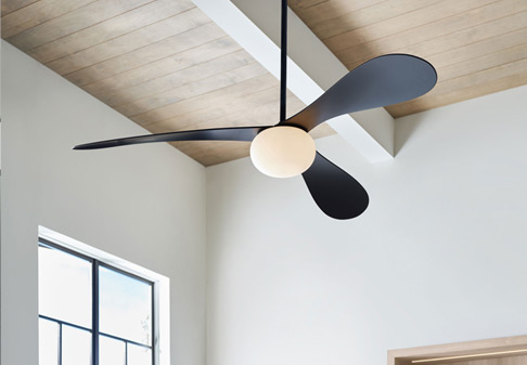 Drape Smart Ceiling Fan by Visual Comfort Fan
