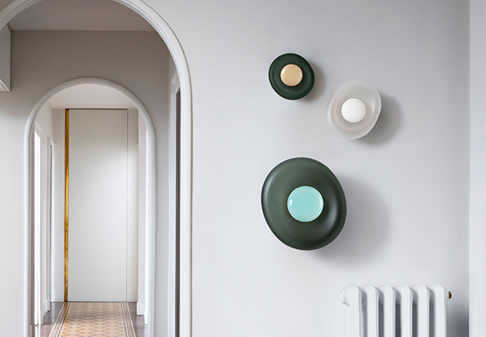 Pillow Wall / Ceiling Light by SkLO