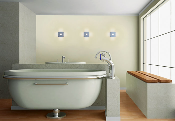 Extender Wall Mount Bathroom Light