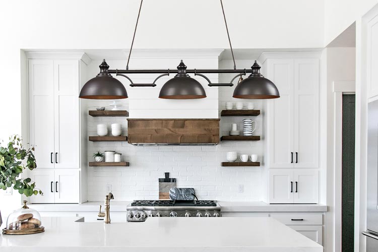 Farmhouse linear pendant light new arrivals