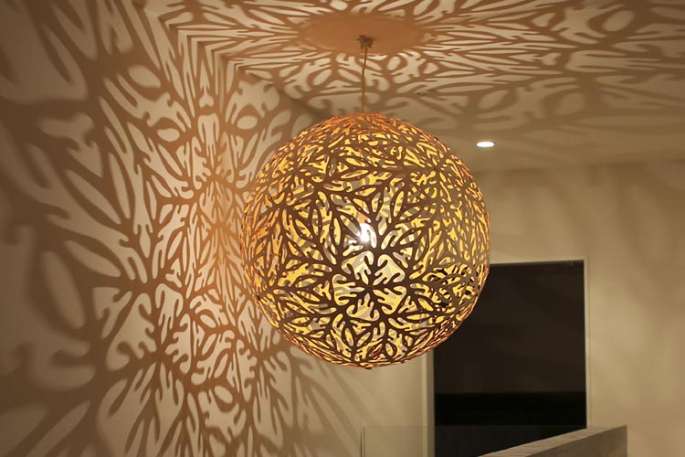 13 Fixtures Casting Creative Shadows, Forest Shadow Lamp Shade