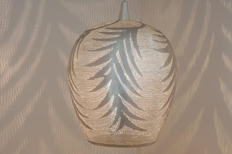 Tropic Leaf Pendant by Zenza Home