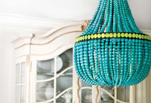Beaded Chandeliers & Pendants
