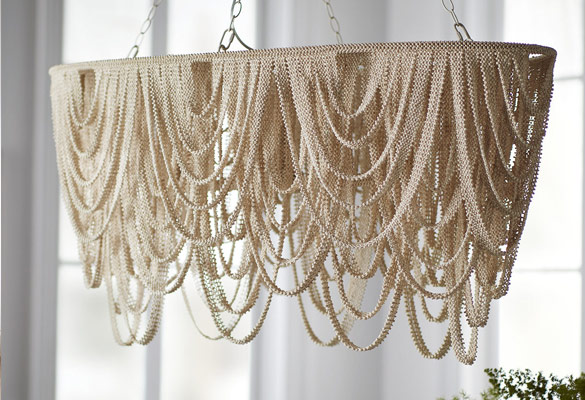 Beaded Chandeliers & Pendants