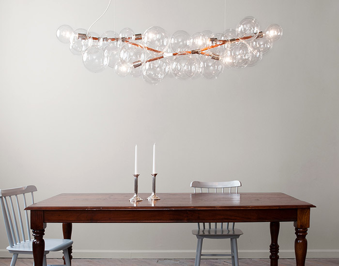 Bubble Long Chandelier