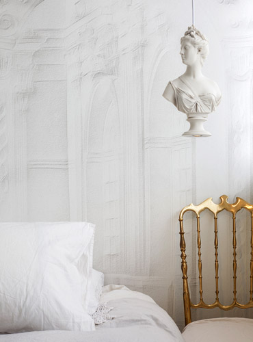 Suspended Statuary Muse Pendant