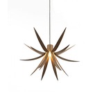 Iris Pendant - Walnut