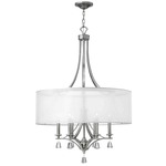 Mime Light Chandelier - Brushed Nickel