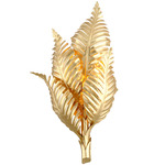 Tropicale Wall Sconce - Gold Leaf