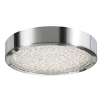 Diamonds Ceiling Light - Polished Chrome / Clear