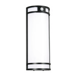 Elston Outdoor Wall Sconce - Black / White