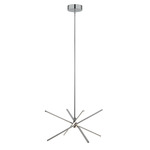 Jaxx Pendant - Polished Chrome / White Acrylic