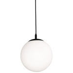 Loretto Pendant - Black / White