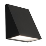 Watson Outdoor Wall Sconce - Black / Frosted