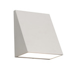 Watson Outdoor Wall Sconce - White / Frosted