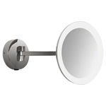 Mascali Wall Mirror - Polished Chrome / Mirror