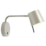 Miura Swing Arm Wall Sconce - Matte Nickel / Matte Nickel