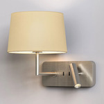 Side By Side Wall Sconce - Matte Nickel / Putty