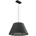 BuzziShade LED Globe Pendant - Black / Anthracite