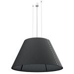 BuzziShade LED Globe Pendant - Black / Anthracite