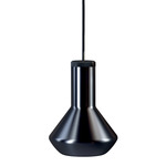 Flask A Pendant - Matte Black / Metallic Black