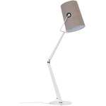 Fork Floor Lamp - Ivory / Grey