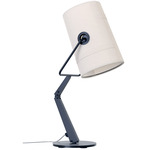 Fork Table Lamp - Anthracite / Ivory