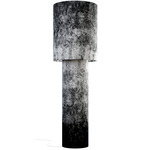 Pipe Floor Lamp - Black / Black