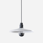 Vinyl Pendant - Black / Silver