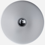 Vinyl Wall / Ceiling Light - Black / Silver