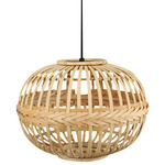 Amsfield Oval Pendant - Brown