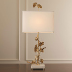 Ginkgo Table Lamp - Brass