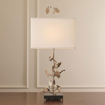 Ginkgo Table Lamp - Nickel