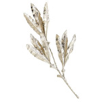 Mango Leaves Wall Decor - Nickel
