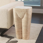 Femme Stool - Travertine