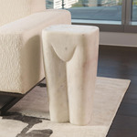 Femme Stool - White Marble