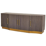 Mayfair Cabinet - Walnut / Grey