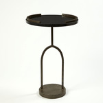 Wishbone Accent Table - Iron