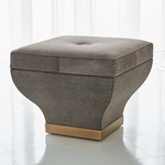 Churchill Ottoman - Grey