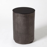 Hemp Barrel Table - Black Nickel