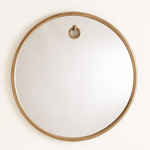 Exposed Mirror - Antique Brass