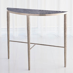 Hammered Console - Antique Nickel / Grey