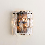 Prism Wall Sconce - Bronze / Crystal