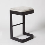 Regan Bar Stool - Graphite / Grey