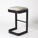 Regan Bar Stool - Graphite / Grey