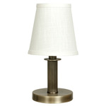 Bryson B202 Accent Lamp - Antique Brass / Natural