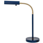 Fusion Table Lamp - Navy Blue